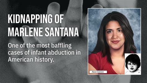 marlene santana redit|Newborn abduction